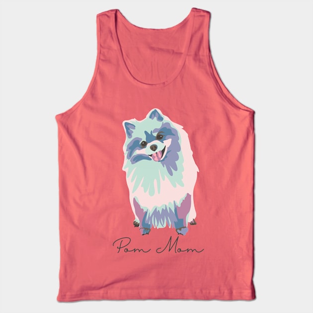 Pom Mom Tank Top by Slightly Unhinged